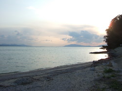 宍道湖湖岸
